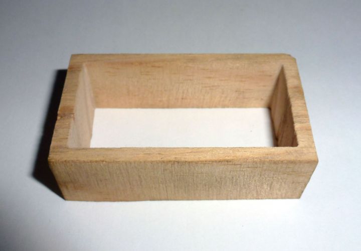 Découpe cadre bois épaisseur 20 mm