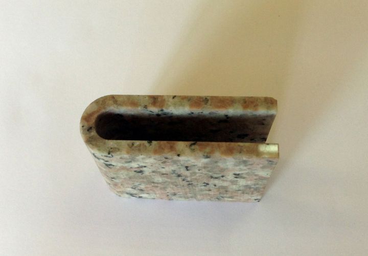 Découpe granit épaisseur 40 mm